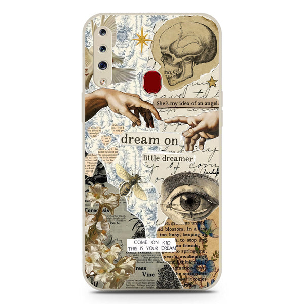 Chapters of You Series Soft Phone Case - Silica Gel Case - Offwhite - Samsung Galaxy A20s