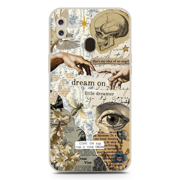 Chapters of You Series Soft Phone Case - Silica Gel Case - Offwhite - Samsung Galaxy A20