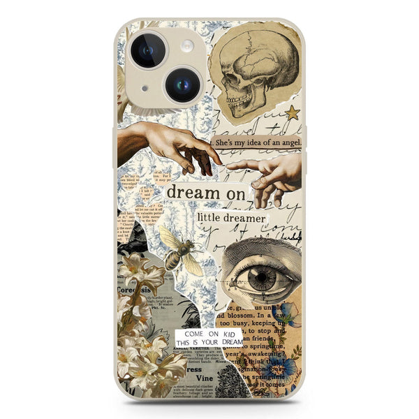 Chapters of You Series Soft Phone Case - Silica Gel Case - Offwhite - iPhone 14 Plus