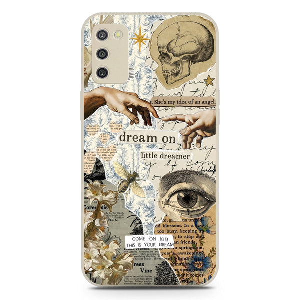 Chapters of You Series Soft Phone Case - Silica Gel Case - Offwhite - Samsung Galaxy A03s