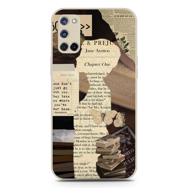 Chapters of You Series Soft Phone Case - Silica Gel Case - Offwhite - Oppo A72