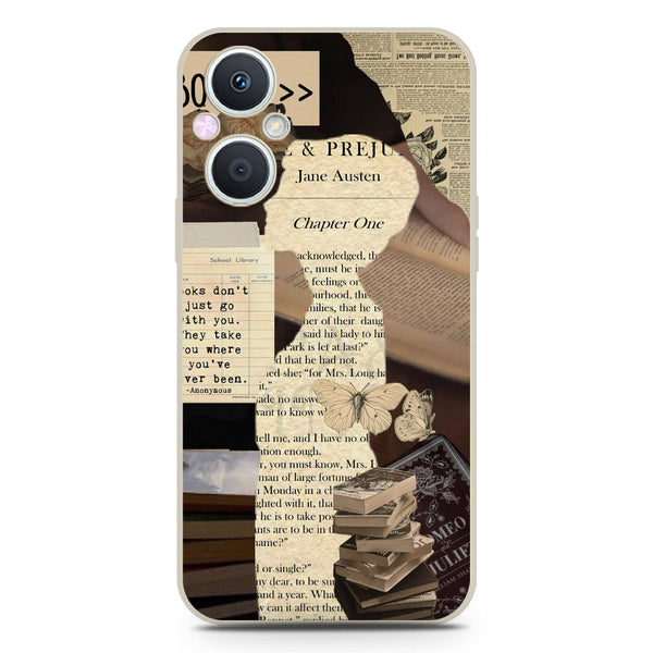 Chapters of You Series Soft Phone Case - Silica Gel Case - Offwhite - OnePlus Nord N20 5G