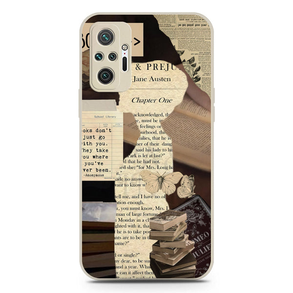 Chapters of You Series Soft Phone Case - Silica Gel Case - Offwhite - Xiaomi Redmi Note 10 Pro 4G