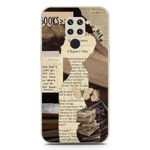 Chapters of You Series Soft Phone Case - Silica Gel Case - Offwhite - Xiaomi Redmi 10X 4G