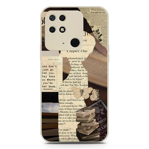 Chapters of You Series Soft Phone Case - Silica Gel Case - Offwhite - Xiaomi Redmi 10C