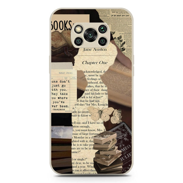 Chapters of You Series Soft Phone Case - Silica Gel Case - Offwhite - Xiaomi Poco X3