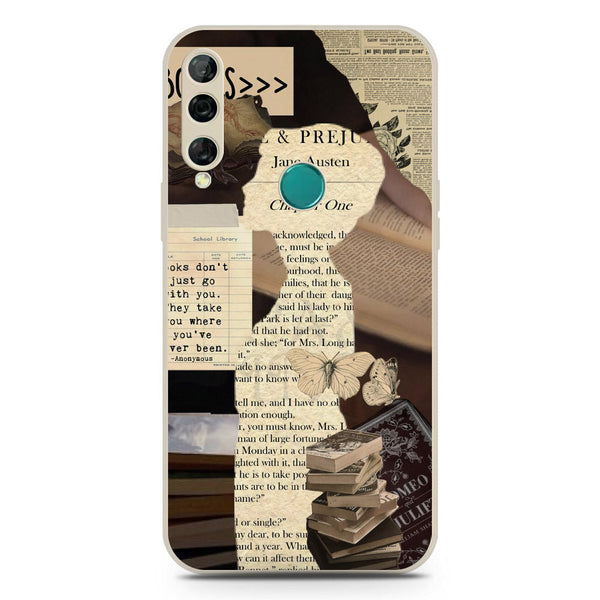 Chapters of You Series Soft Phone Case - Silica Gel Case - Offwhite - Huawei Y9 Prime 2019