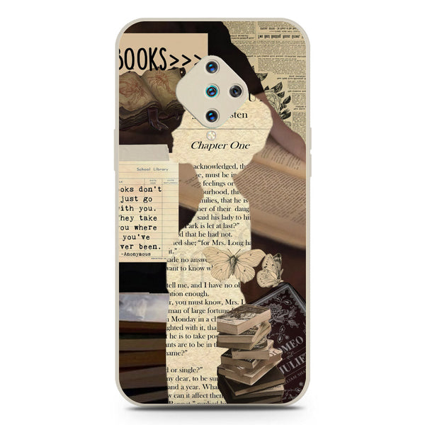 Chapters of You Series Soft Phone Case - Silica Gel Case - Offwhite - Vivo S1 Pro