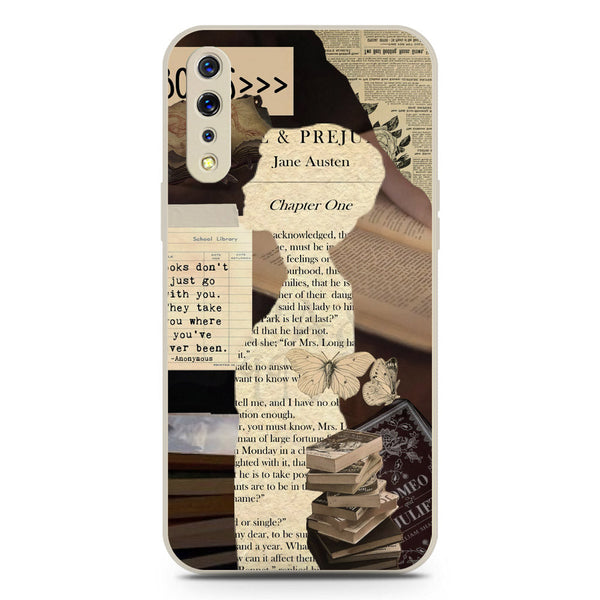 Chapters of You Series Soft Phone Case - Silica Gel Case - Offwhite - Vivo S1