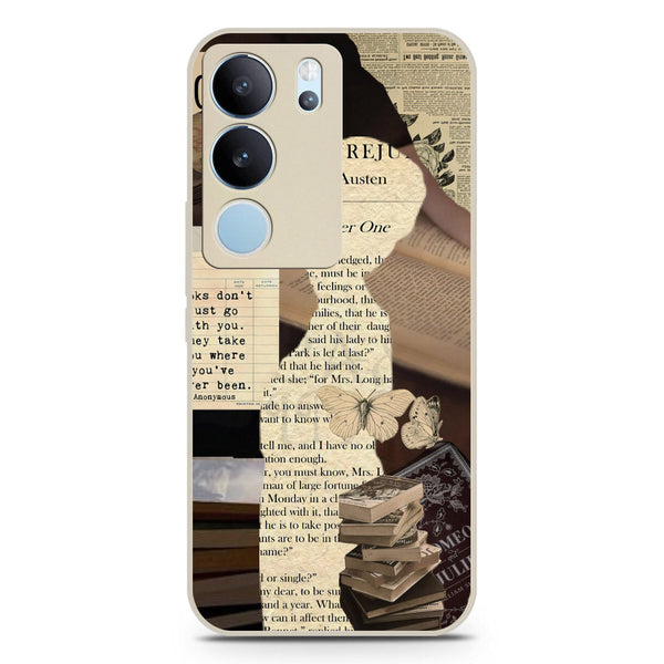 Chapters of You Series Soft Phone Case - Silica Gel Case - Offwhite - Vivo S17