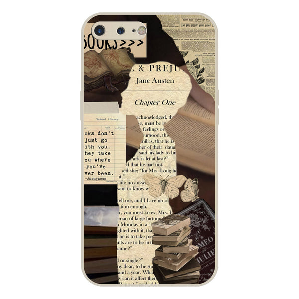 Chapters of You Series Soft Phone Case - Silica Gel Case - Offwhite - iPhone 8 Plus / 7 Plus