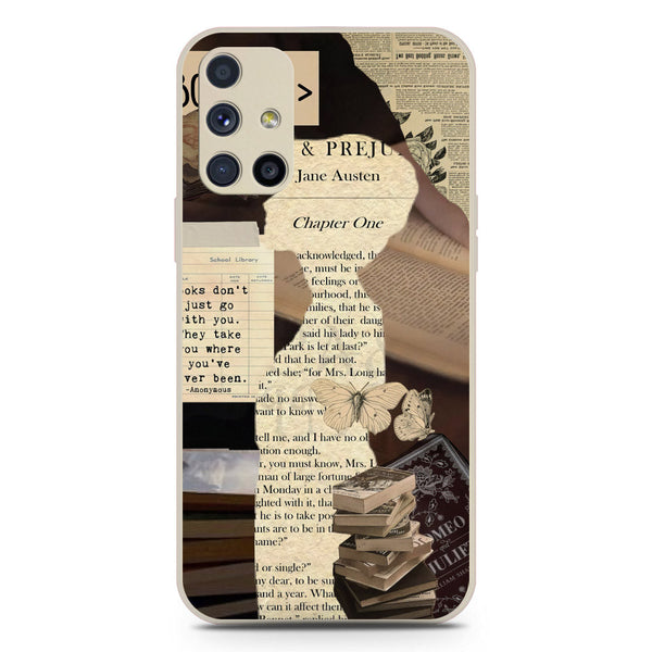 Chapters of You Series Soft Phone Case - Silica Gel Case - Offwhite - Samsung Galaxy M51