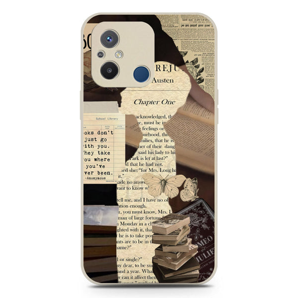 Chapters of You Series Soft Phone Case - Silica Gel Case - Offwhite - Xiaomi Poco C55