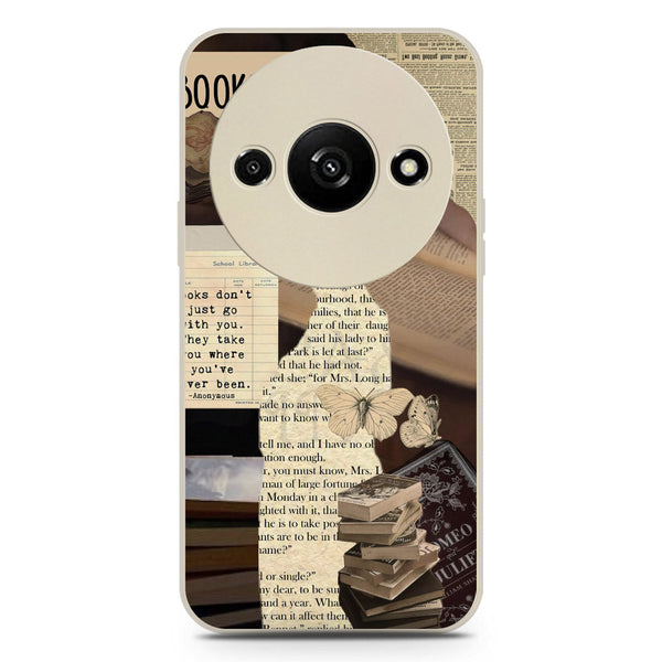 Chapters of You Series Soft Phone Case - Silica Gel Case - Offwhite - Xiaomi Redmi A3