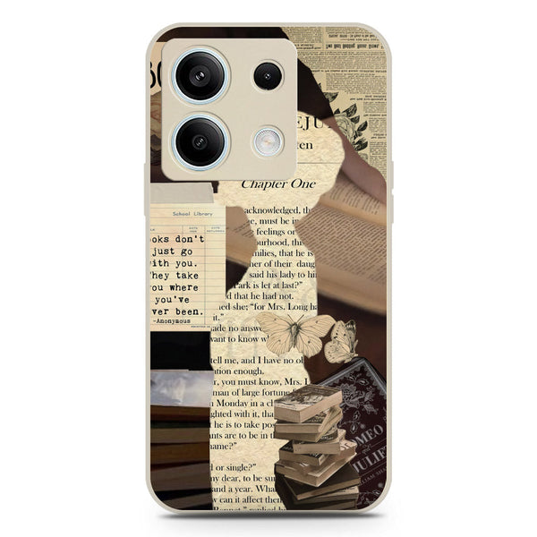 Chapters of You Series Soft Phone Case - Silica Gel Case - Offwhite - Xiaomi Redmi Note 13