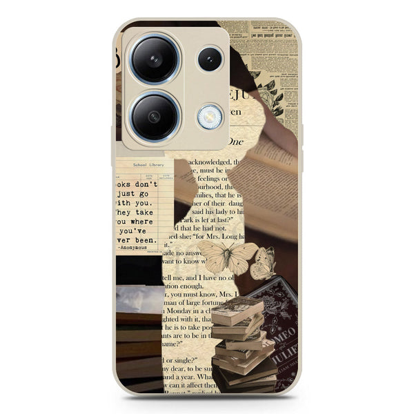 Chapters of You Series Soft Phone Case - Silica Gel Case - Offwhite - Xiaomi Redmi Note 13 Pro 4G