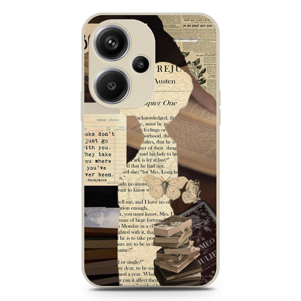 Chapters of You Series Soft Phone Case - Silica Gel Case - Offwhite - Xiaomi Redmi Note 13 Pro Plus 5G