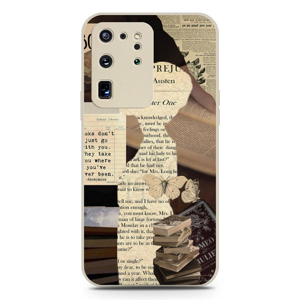 Chapters of You Series Soft Phone Case - Silica Gel Case - Offwhite - Samsung Galaxy S20 Ultra