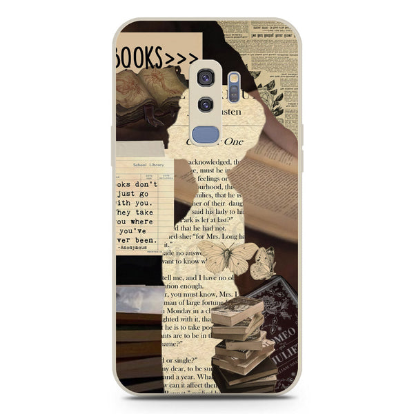Chapters of You Series Soft Phone Case - Silica Gel Case - Offwhite - Samsung Galaxy S9 Plus