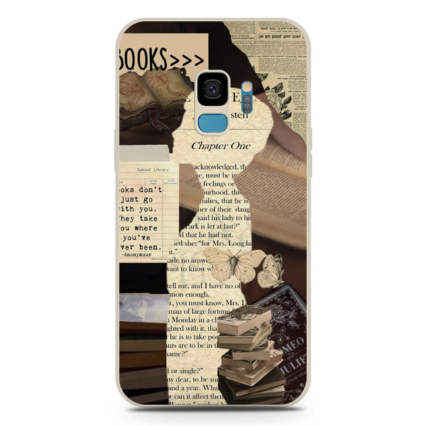 Chapters of You Series Soft Phone Case - Silica Gel Case - Offwhite - Samsung Galaxy S9