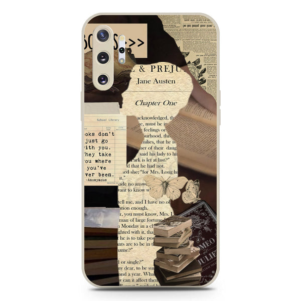 Chapters of You Series Soft Phone Case - Silica Gel Case - Offwhite - Samsung Galaxy Note 10 Plus