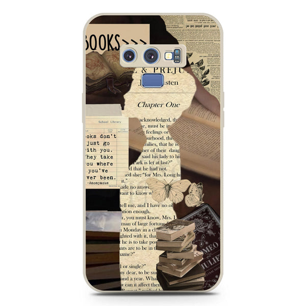 Chapters of You Series Soft Phone Case - Silica Gel Case - Offwhite - Samsung Galaxy Note 9