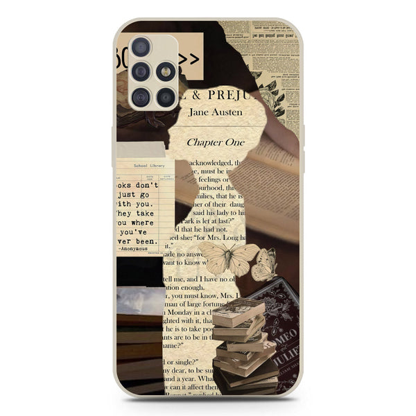 Chapters of You Series Soft Phone Case - Silica Gel Case - Offwhite - Samsung Galaxy M31s