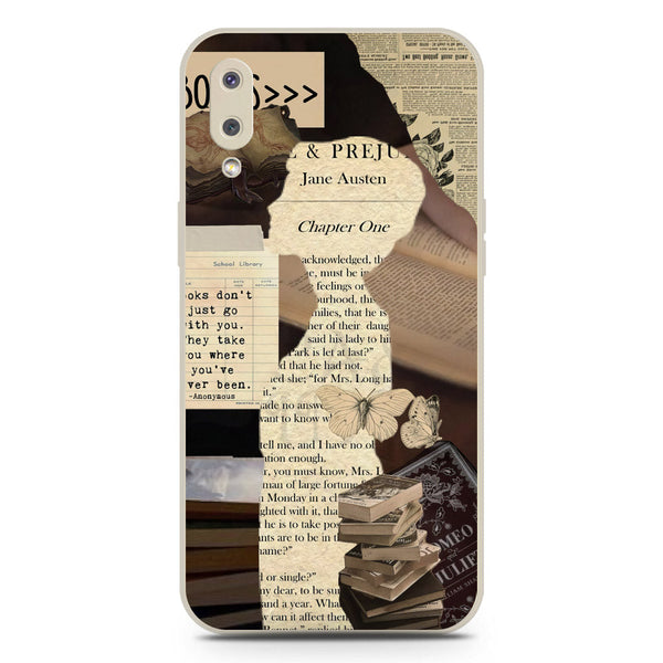 Chapters of You Series Soft Phone Case - Silica Gel Case - Offwhite - Samsung Galaxy A02
