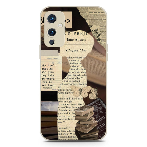 Chapters of You Series Soft Phone Case - Silica Gel Case - Offwhite - OnePlus 9