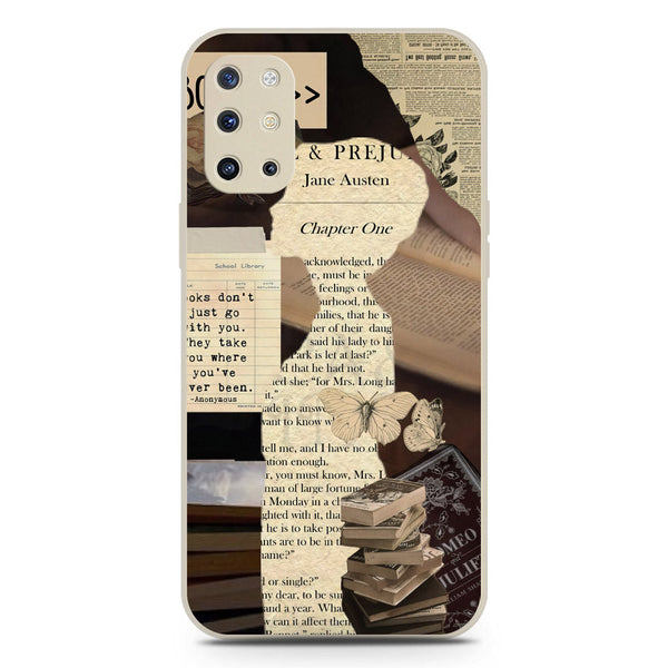 Chapters of You Series Soft Phone Case - Silica Gel Case - Offwhite - OnePlus 8T