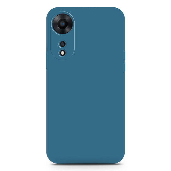 Skinlee Silica Gel Case - Blue - Oppo A58 4G