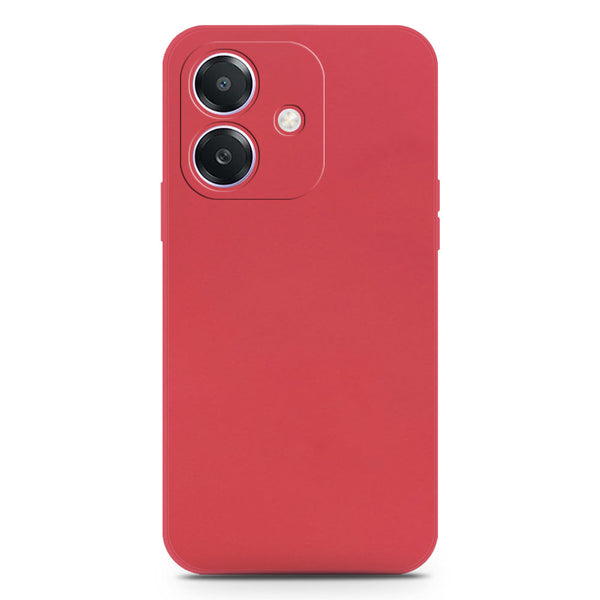 Skinlee Silica Gel Case - Red - Oppo A3x 5G