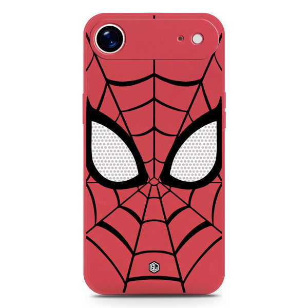 Cool Spider Design Soft Phone Case - Silica Gel Case - Red - iPhone 17 Air