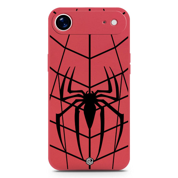 X-Spider Design Soft Phone Case - Silica Gel Case - Red - iPhone 17 Air