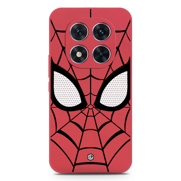 Cool Spider Design Soft Phone Case - Silica Gel Case - Red - Xiaomi Redmi Note 14 Pro Plus 5G