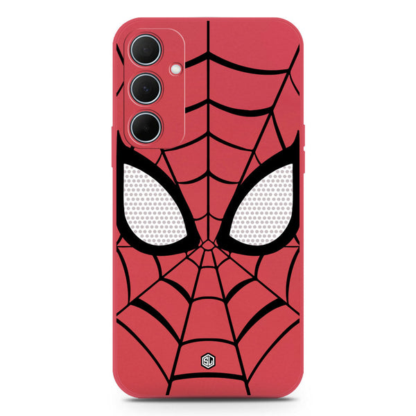 Cool Spider Design Soft Phone Case - Silica Gel Case - Red - Samsung Galaxy S24 FE