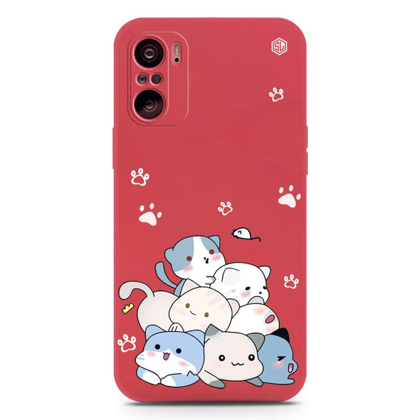 Cute Design Soft Phone Case - Silica Gel Case - Red - Xiaomi Mi 11X Pro