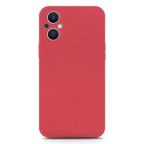 Skinlee Silica Gel Case - Red - Oppo Reno 7 Lite