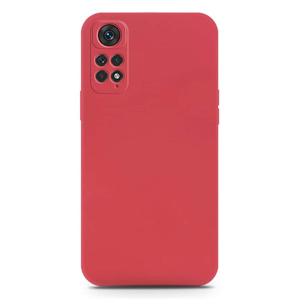 Skinlee Silica Gel Case - Dark Red - Xiaomi Redmi Note 11
