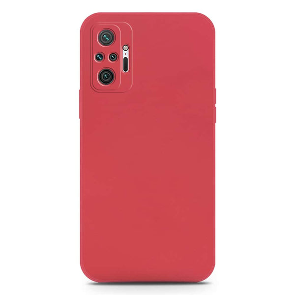 Skinlee Silica Gel Case - Dark Red - Xiaomi Redmi Note 10 Pro 4G