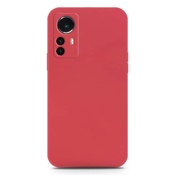 Skinlee Silica Gel Case - Dark Red - Xiaomi 12