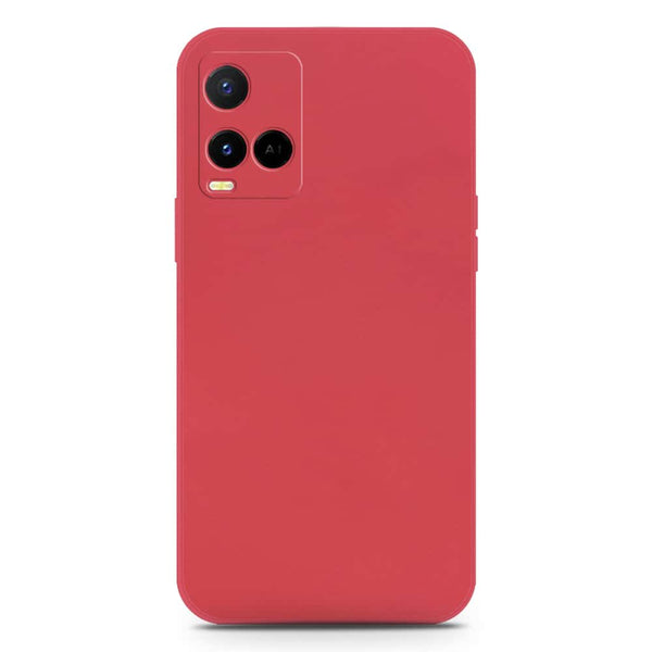 Skinlee Silica Gel Case - Red - Vivo Y21a