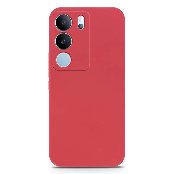 Skinlee Silica Gel Case - Red - Vivo S17t