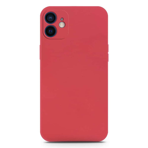 Skinlee Silica Gel Case - Red - iPhone 12 Mini
