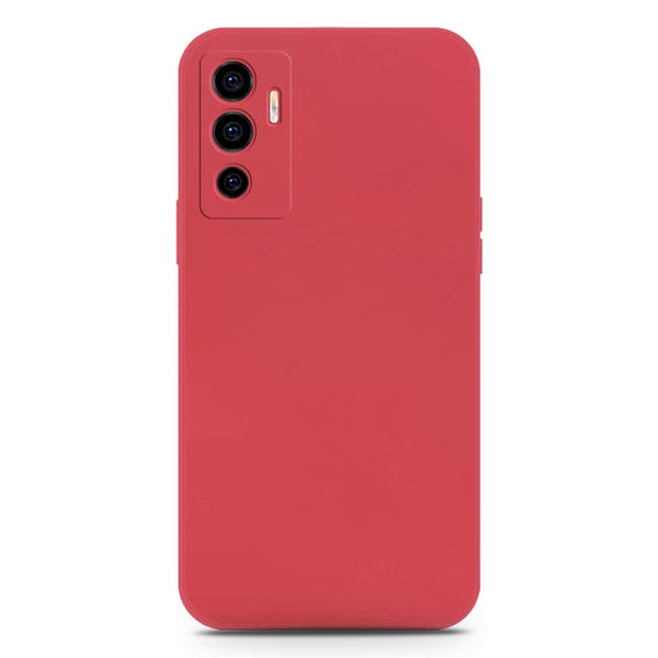 Skinlee Silica Gel Case - Red - Vivo V23e