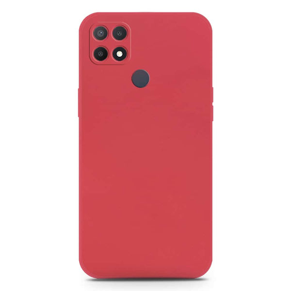 Skinlee Silica Gel Case - Dark Red - Oppo A15s