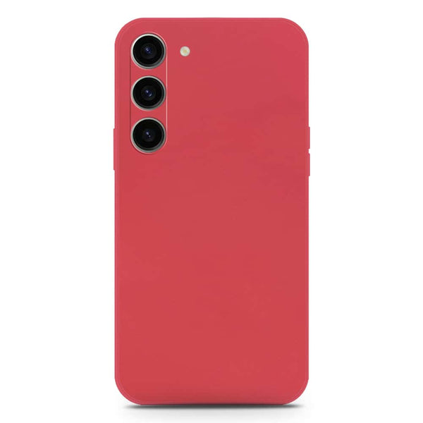 Skinlee Silica Gel Case - Red - Samsung Galaxy S23 Plus 5G