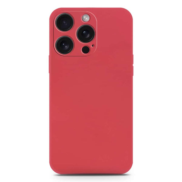 Skinlee Silica Gel Case - Red - iPhone 16 Pro