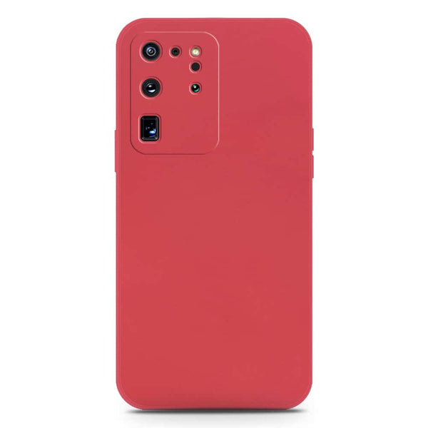 Skinlee Silica Gel Case - Dark Red - Samsung Galaxy S20 Ultra