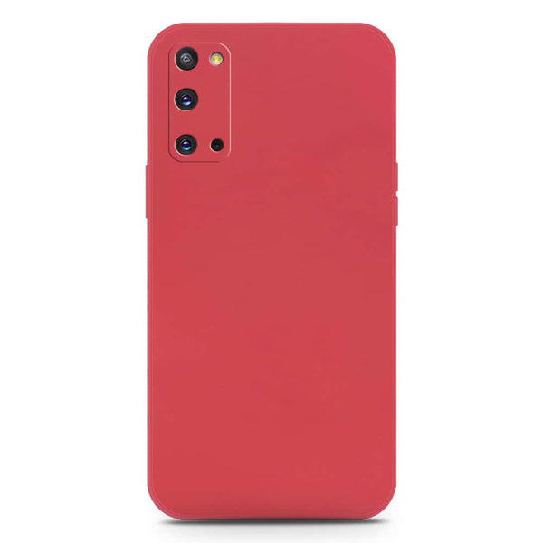 Skinlee Silica Gel Case - Red - Samsung Galaxy S20